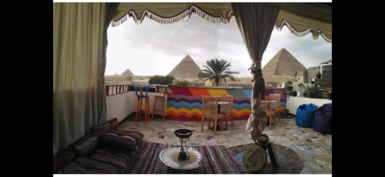 Anubis Kingdom Pyramids Hostel Kafret el-Gabal Exterior foto