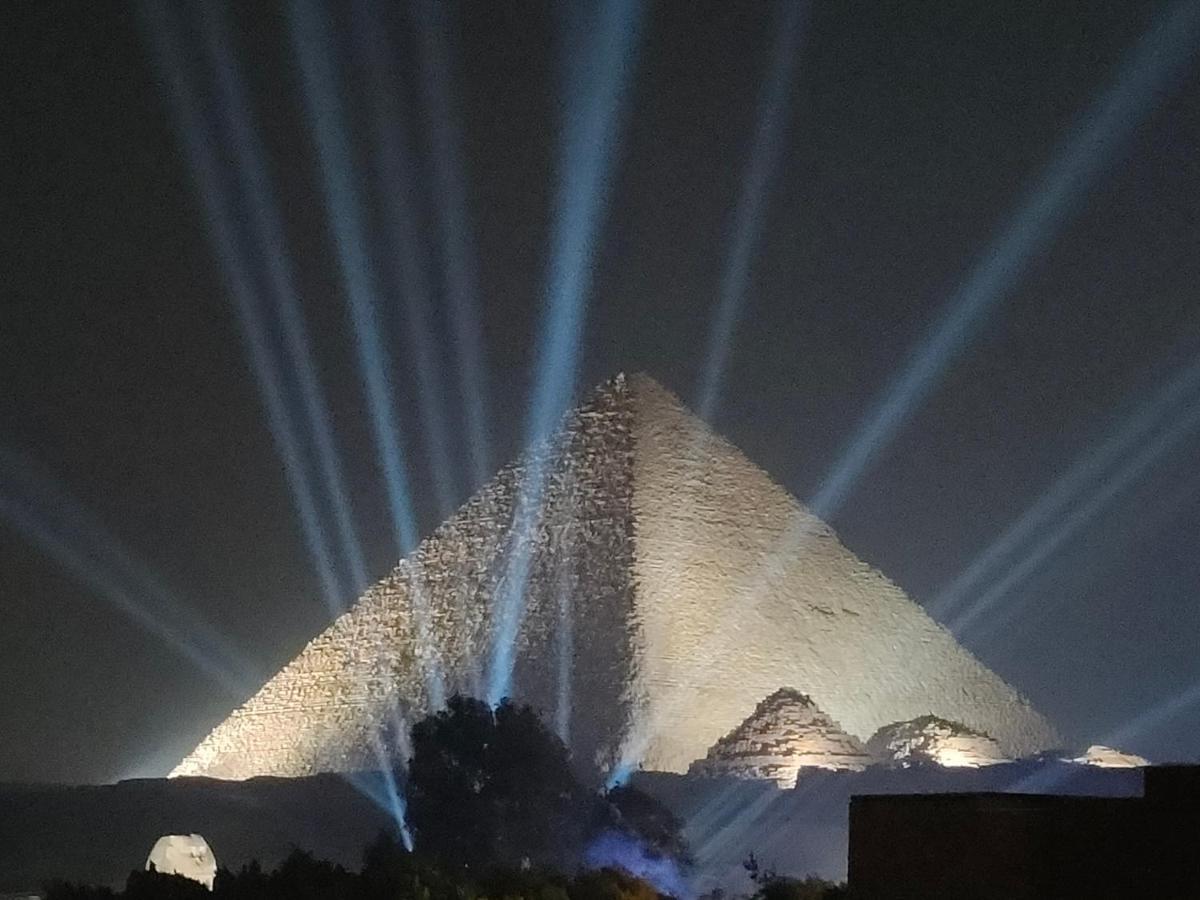 Anubis Kingdom Pyramids Hostel Kafret el-Gabal Exterior foto