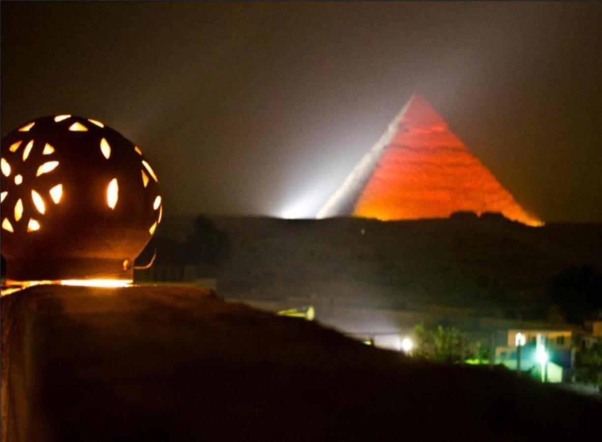 Anubis Kingdom Pyramids Hostel Kafret el-Gabal Exterior foto
