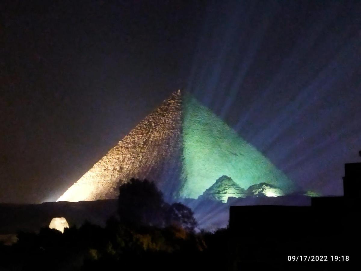 Anubis Kingdom Pyramids Hostel Kafret el-Gabal Exterior foto