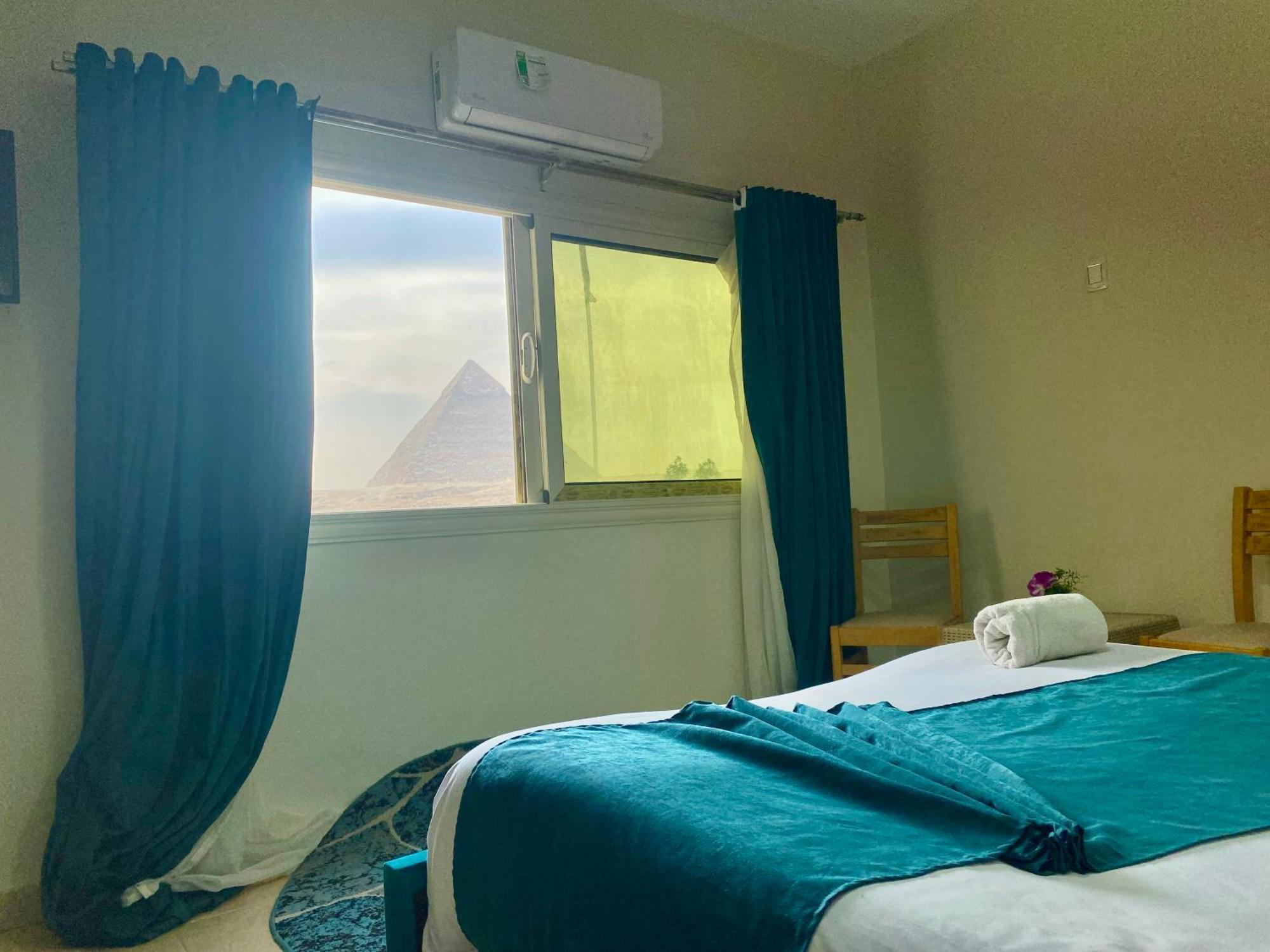 Anubis Kingdom Pyramids Hostel Kafret el-Gabal Exterior foto