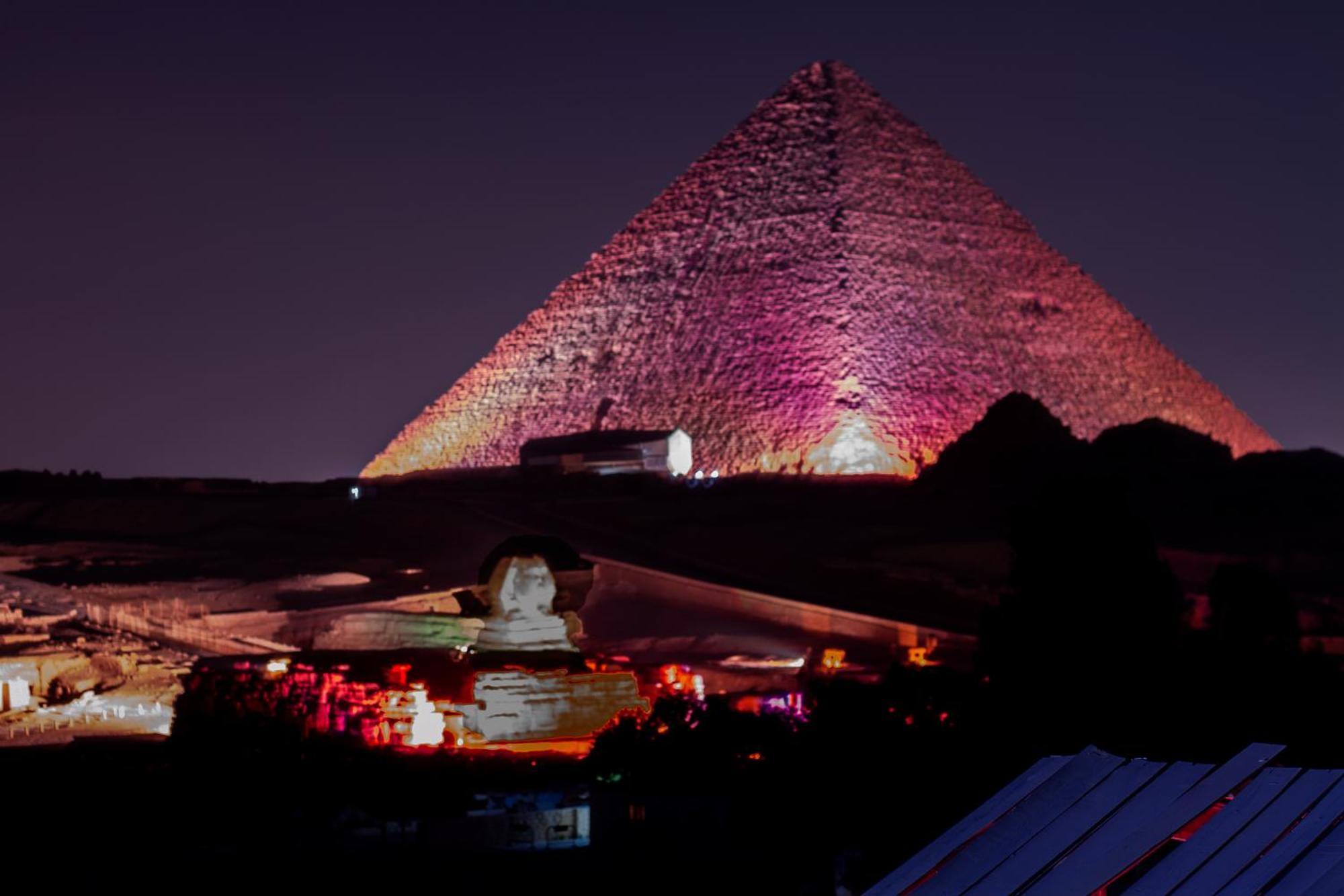 Anubis Kingdom Pyramids Hostel Kafret el-Gabal Exterior foto