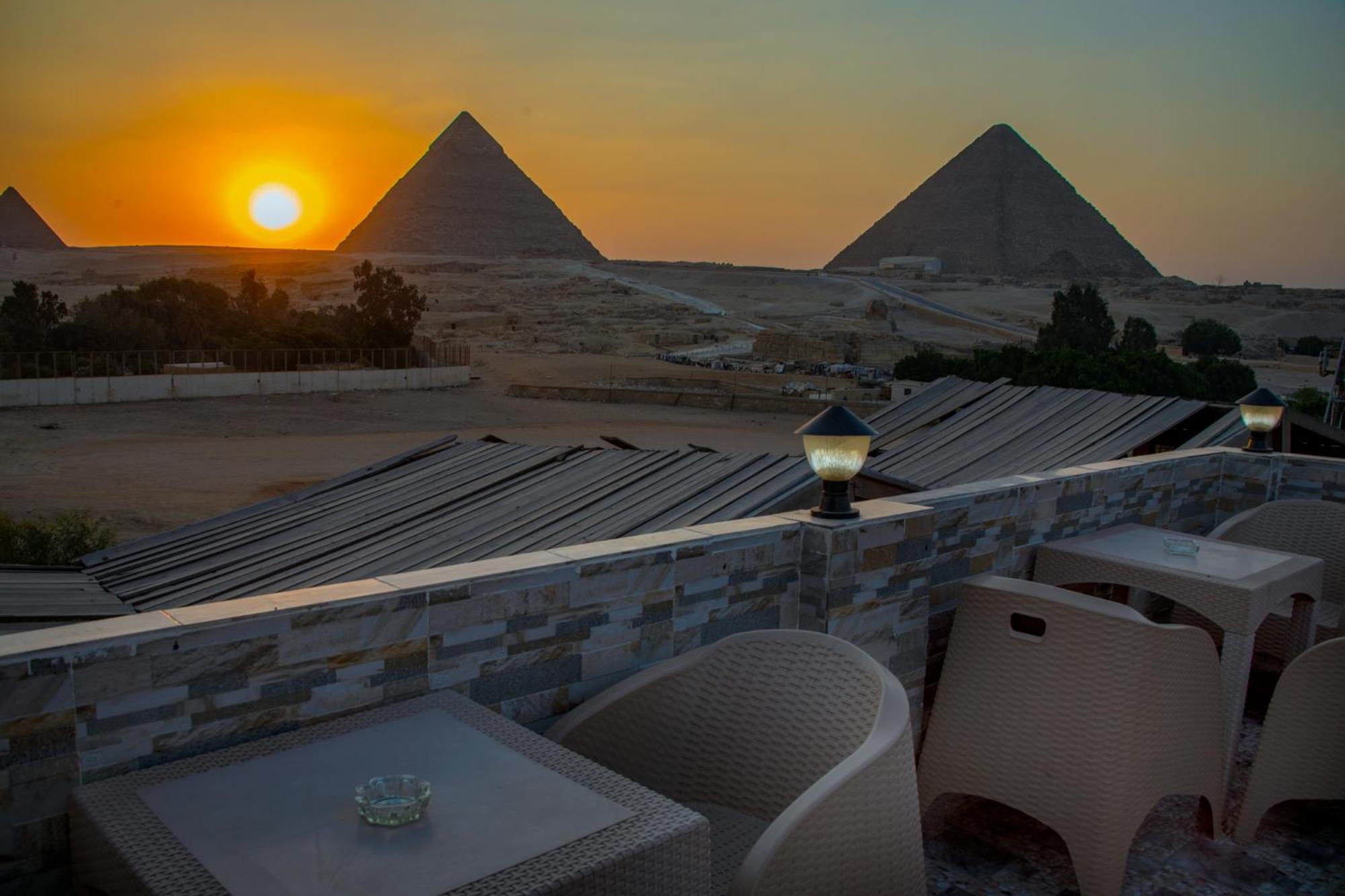 Anubis Kingdom Pyramids Hostel Kafret el-Gabal Exterior foto