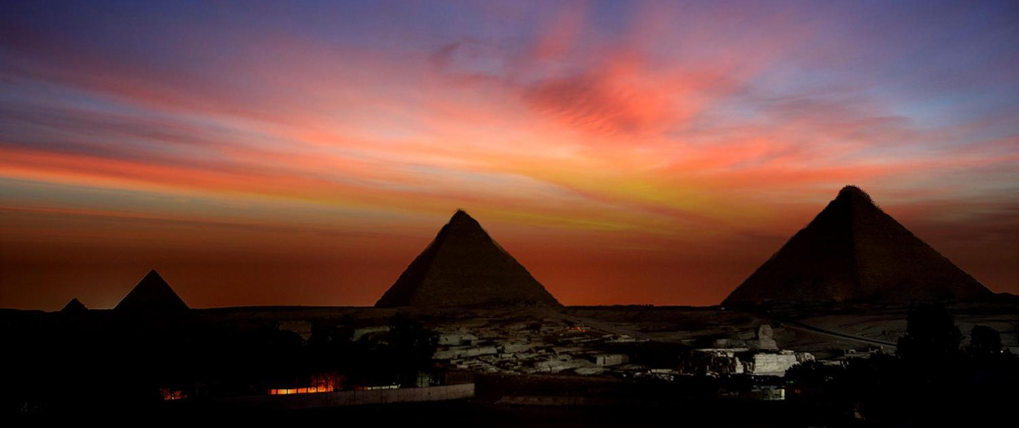 Anubis Kingdom Pyramids Hostel Kafret el-Gabal Exterior foto