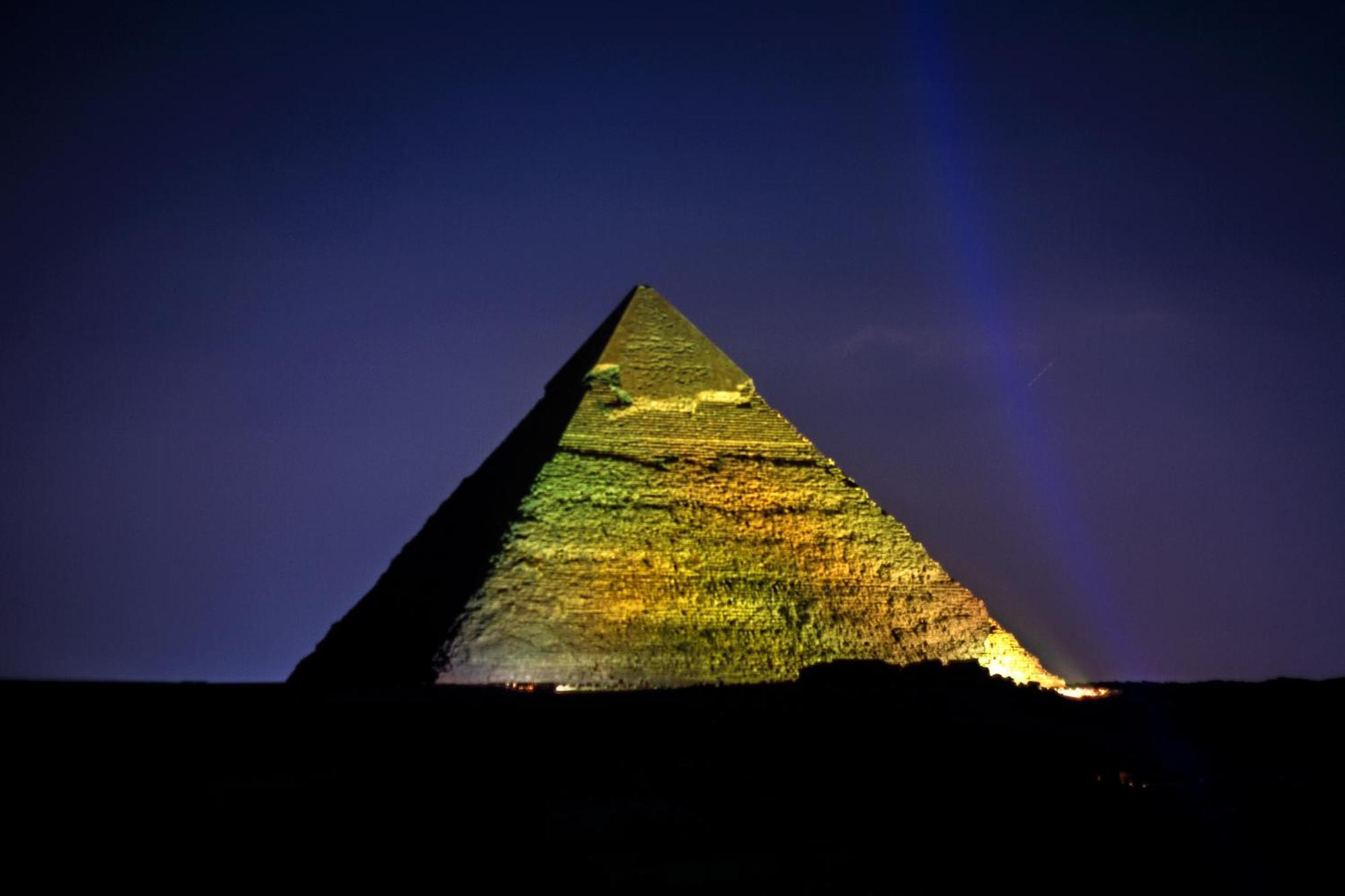 Anubis Kingdom Pyramids Hostel Kafret el-Gabal Exterior foto